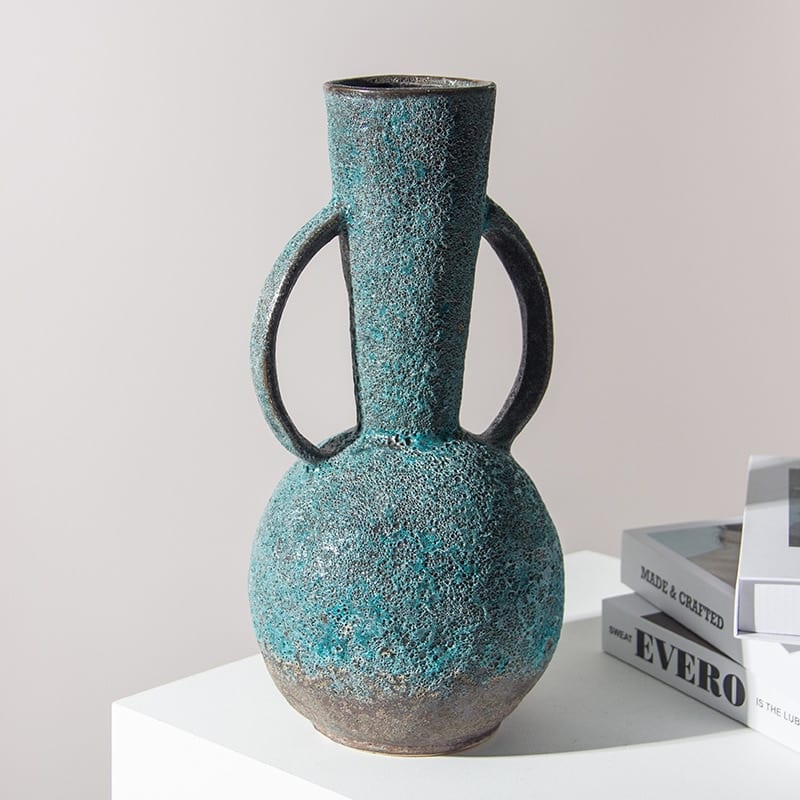 Ancient Greek blue amphora vase7