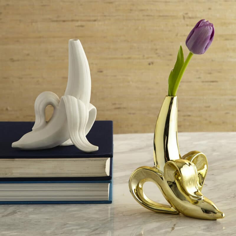 Original banana-shaped vase