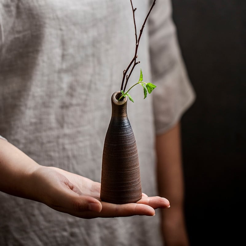 Small minimalist Japanese vase