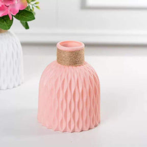 Small origami style outdoor vase