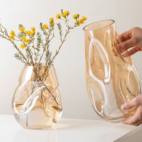 Murano irregular glass vase7