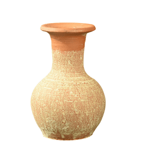 Antique amphora style terracotta vase