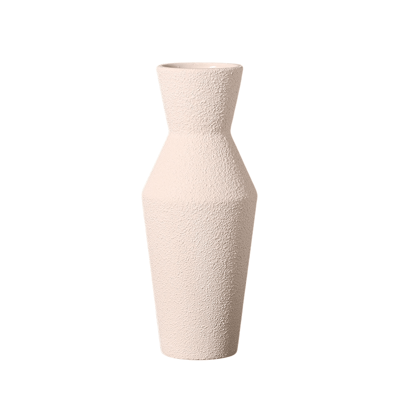 Minimalist terracotta vase